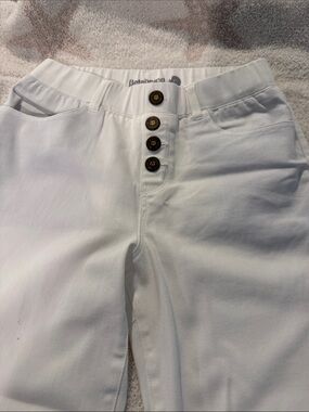 Betabrand pull on White pants/Jeans